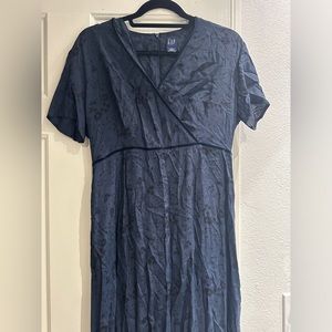 GAP navy blue dress empire waist